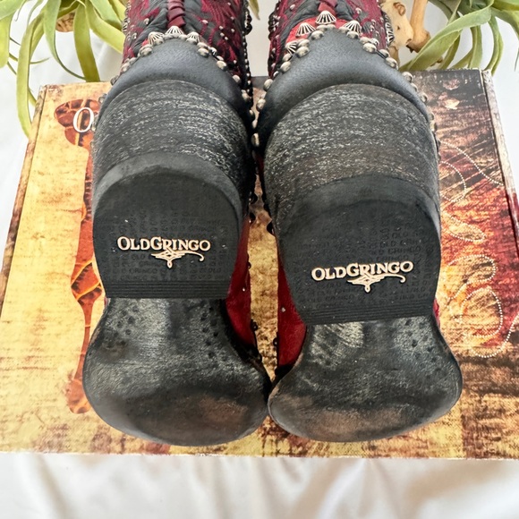 Old Gringo Studded Cowboy Boots 8 - Picture 13 of 13